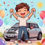 1st vehicle