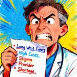 a list of mental health care frustrations