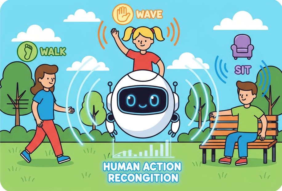 can ai detect human actions