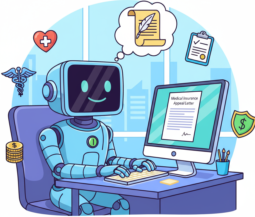 can ai draft an appeal letter for medical insurance denial