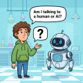 am i talking to a human or ai