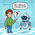 am i talking to a human or ai
