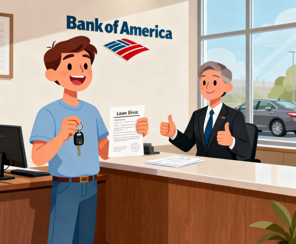 bank of america car financing