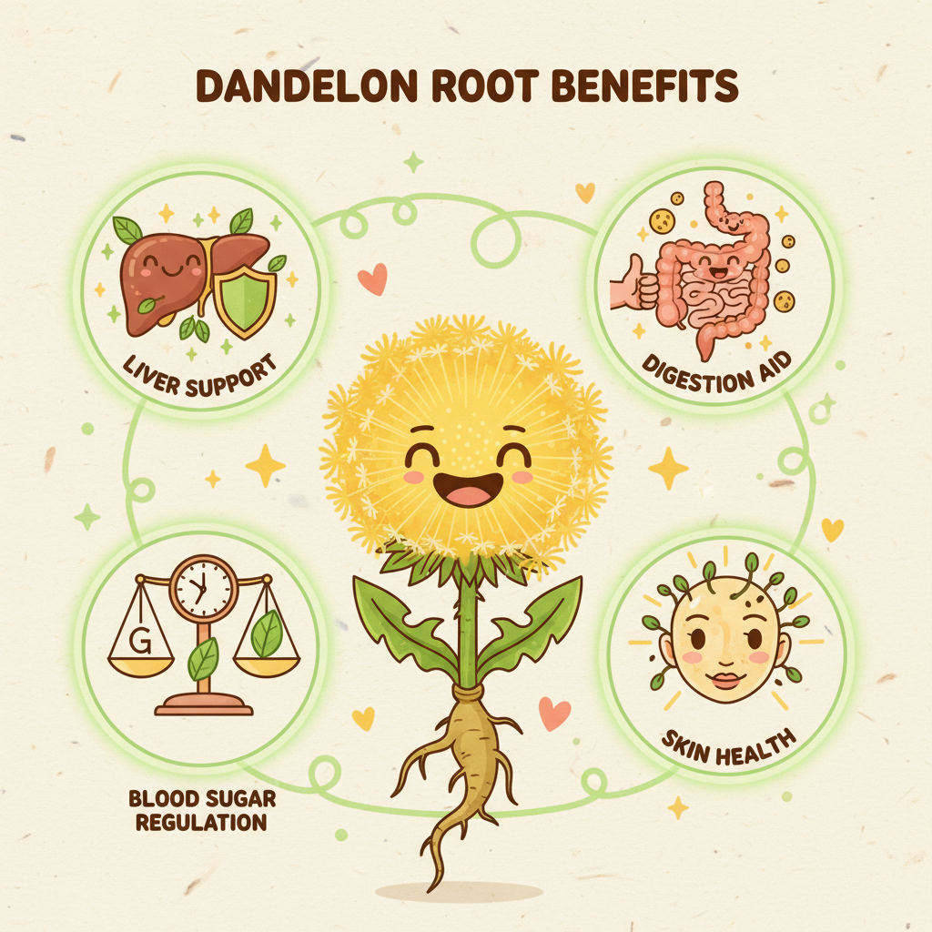 what does dandelion root do