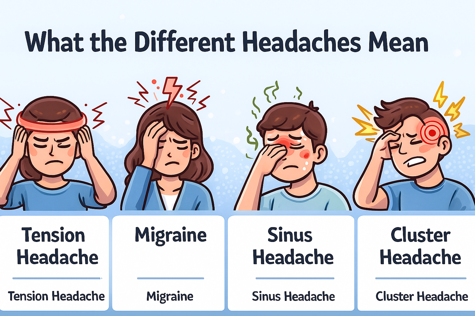 what the different headaches mean