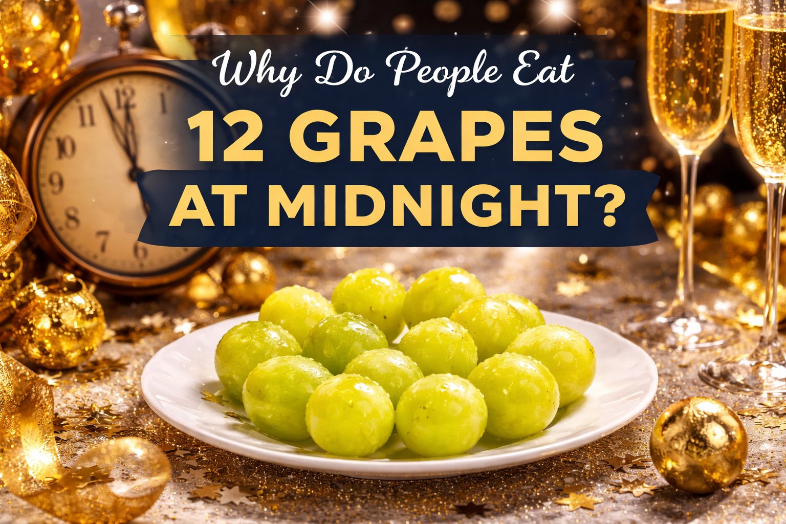 People Eat 12 Grapes at Midnight
