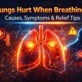 lungs hurt when breathing
