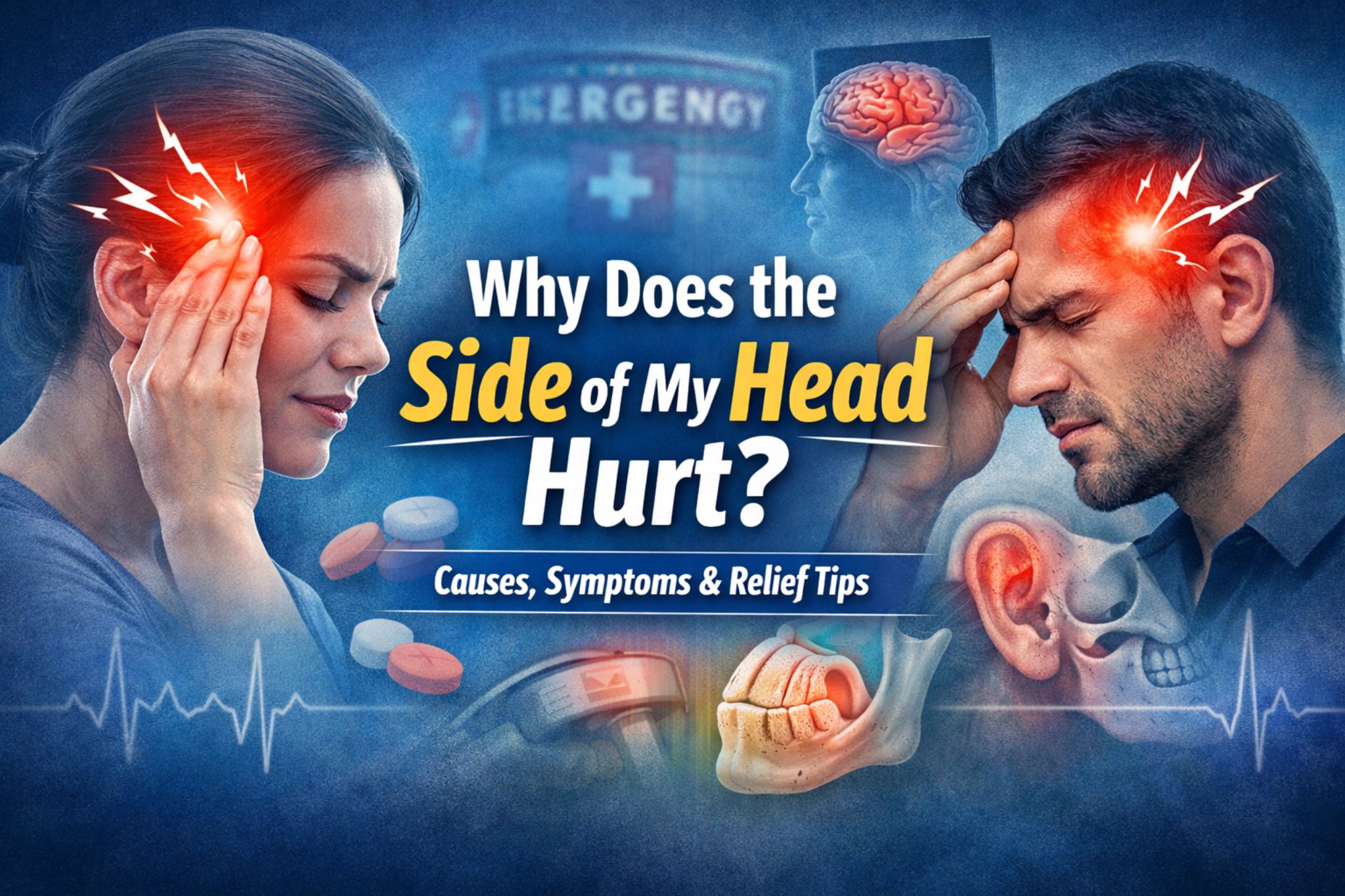 why does the side of my head hurt